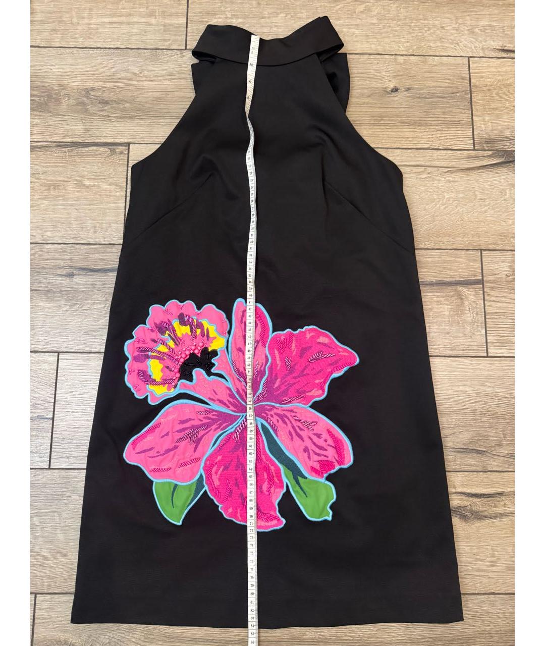 KATE SPADE Черное шелковое коктейльное платье, фото 4