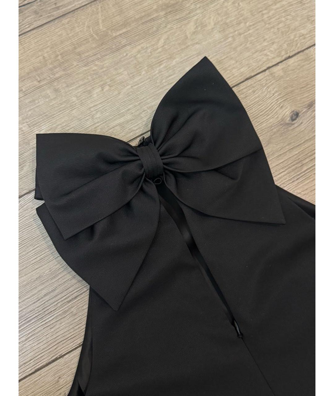 KATE SPADE Черное шелковое коктейльное платье, фото 8