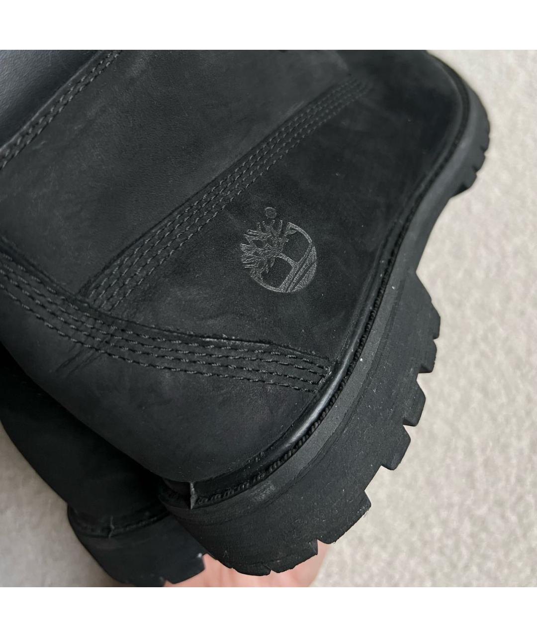 TIMBERLAND Черные нубуковые ботинки, фото 8