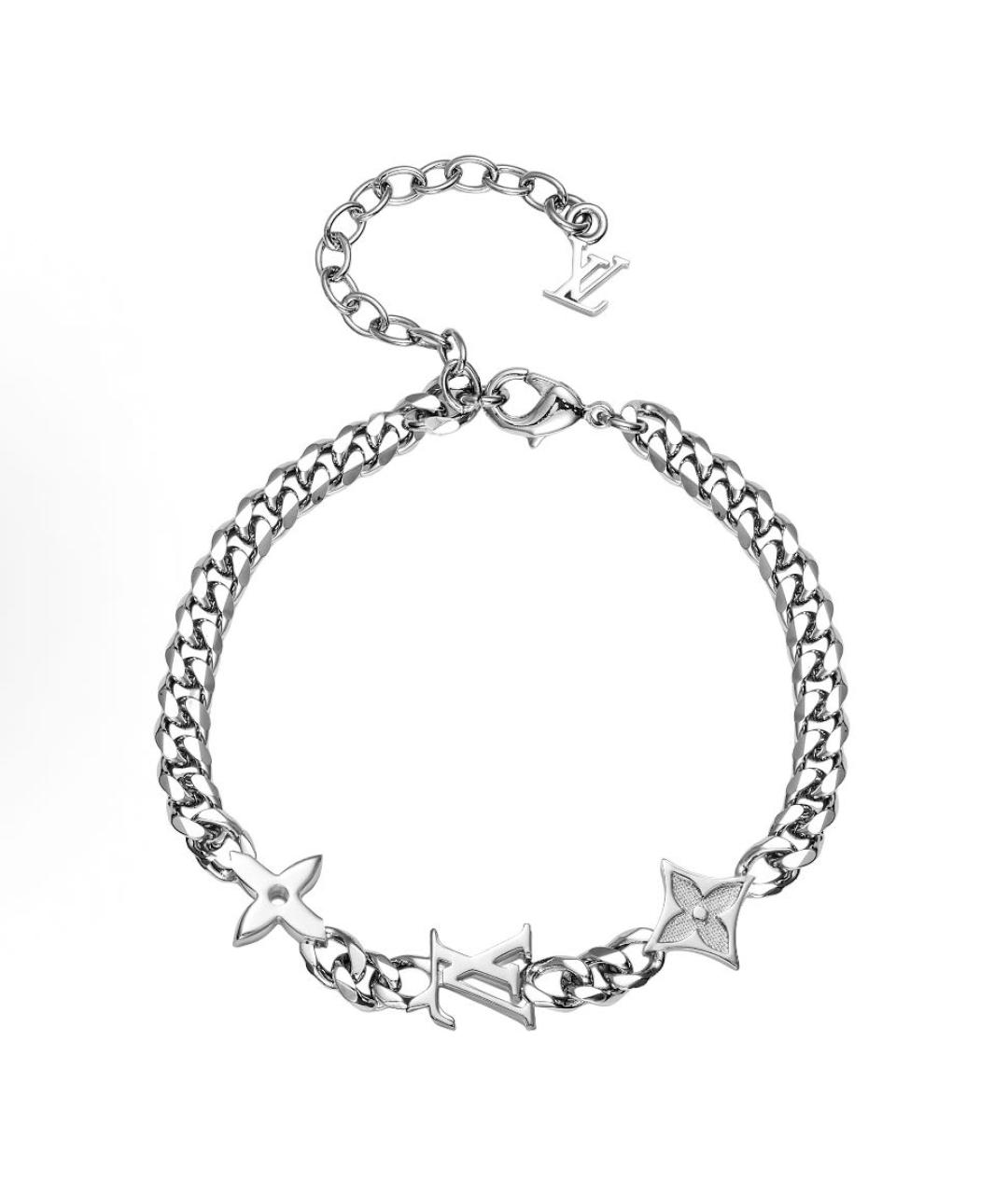 LOUIS VUITTON Серебрянный браслет, фото 5