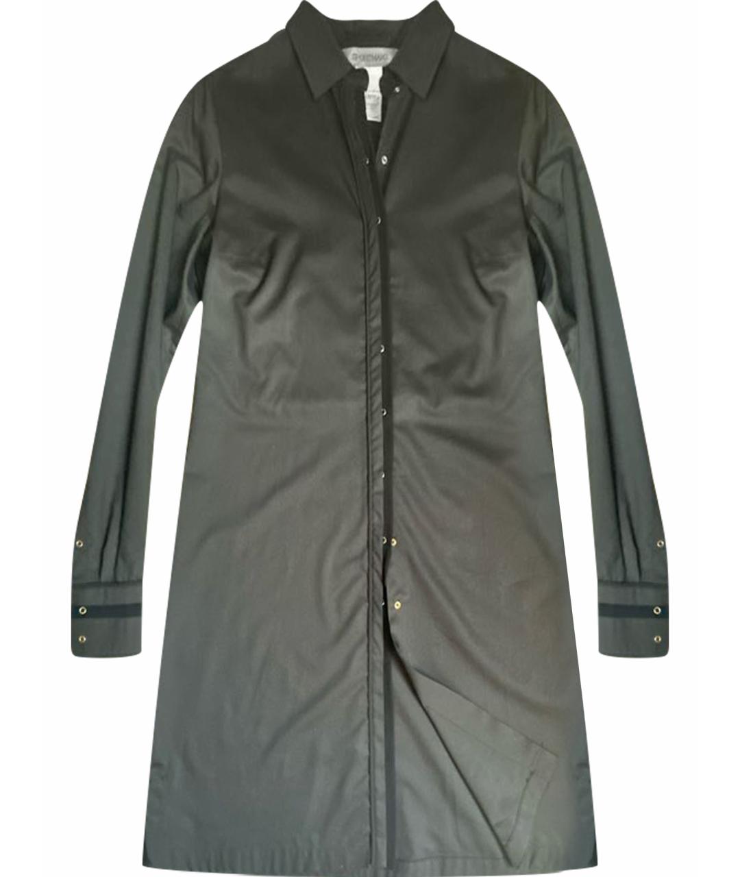 SPORTMAX Черная шелковая рубашка, фото 1