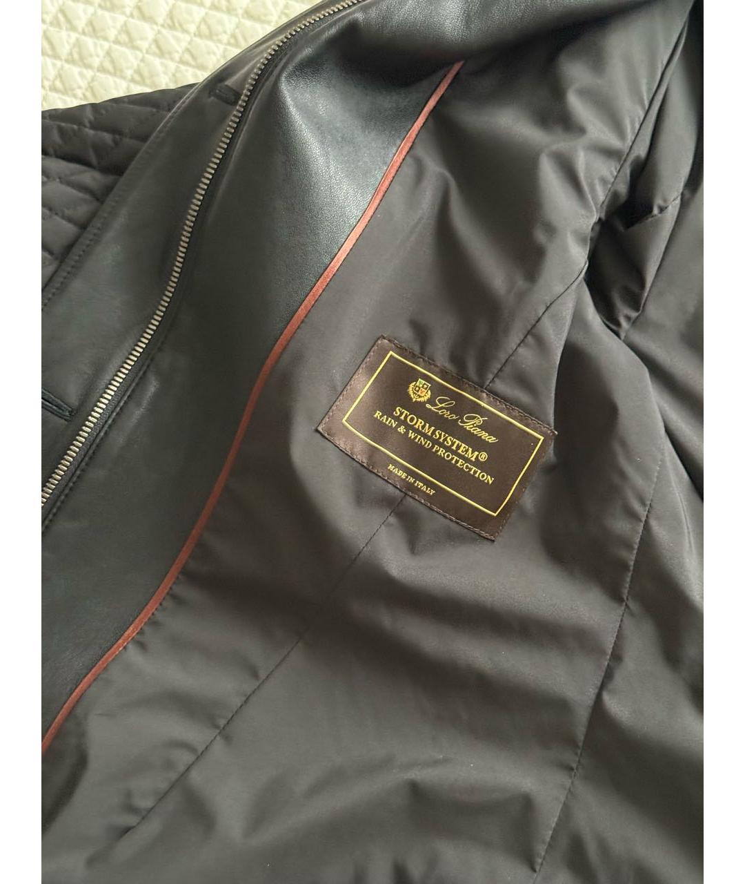 LORO PIANA Черная куртка, фото 4
