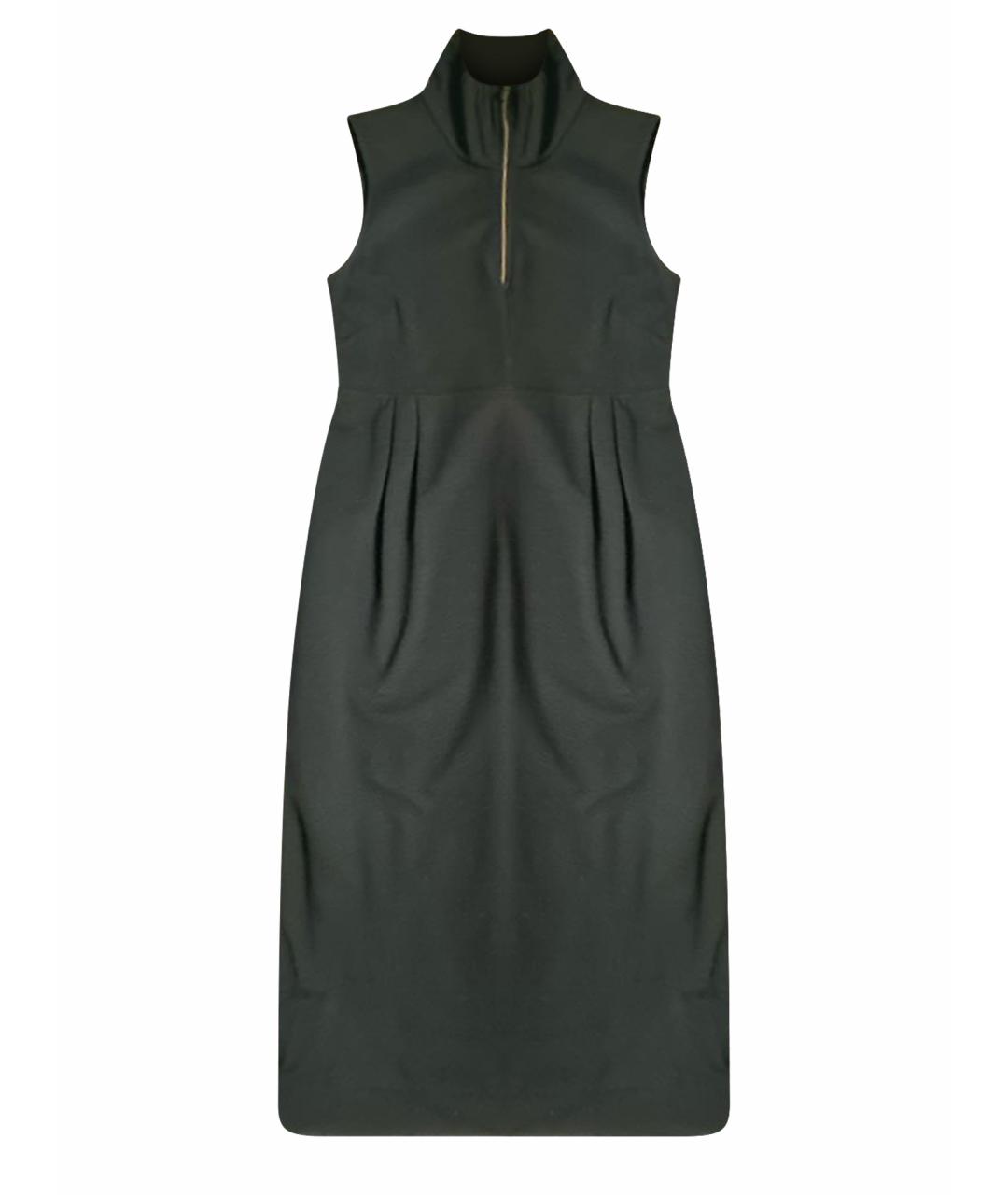 WEEKEND MAX MARA Черное вискозное повседневное платье, фото 1