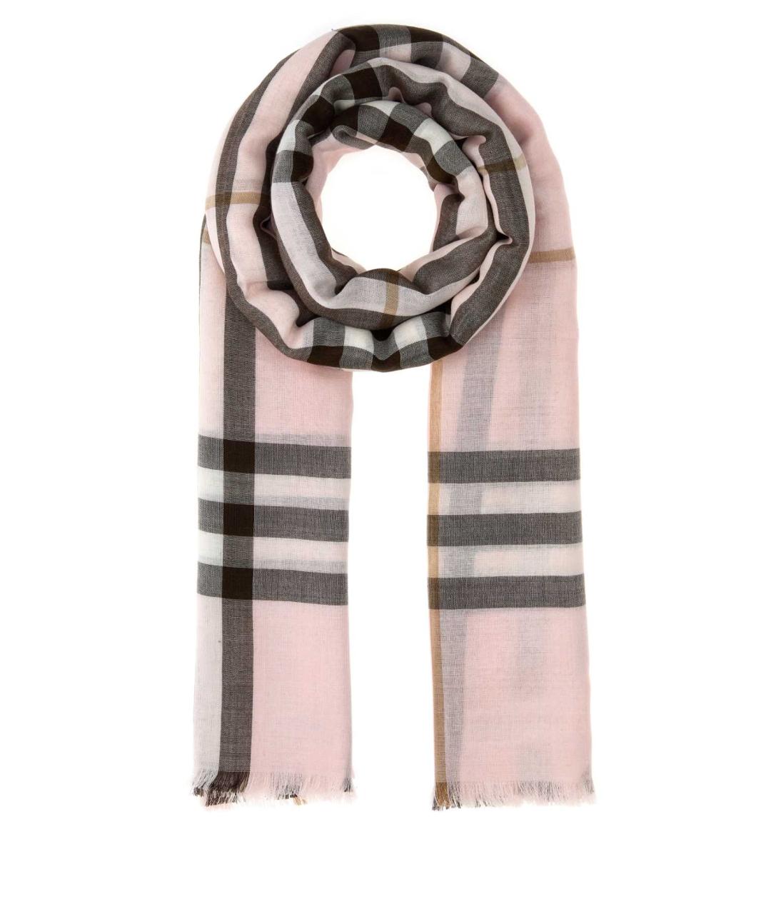 BURBERRY Мульти шерстяной шарф, фото 1