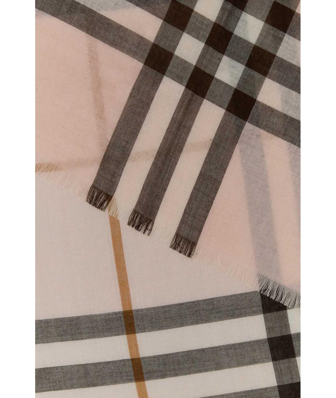 BURBERRY Мульти шерстяной шарф, фото 2