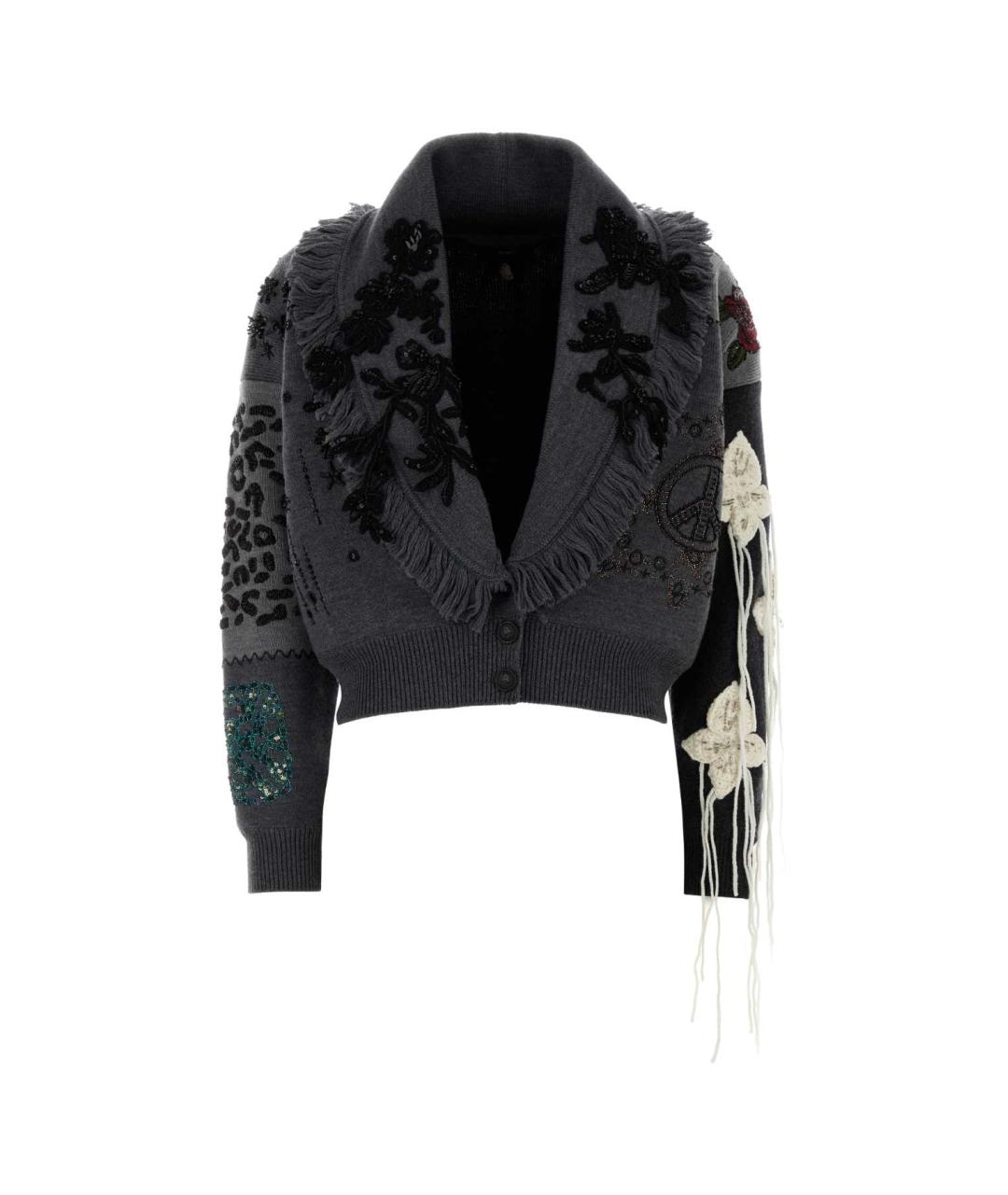 ALANUI Мульти шерстяной кардиган, фото 1