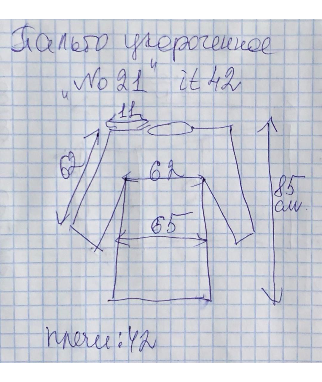 NO. 21 Черное пальто, фото 8