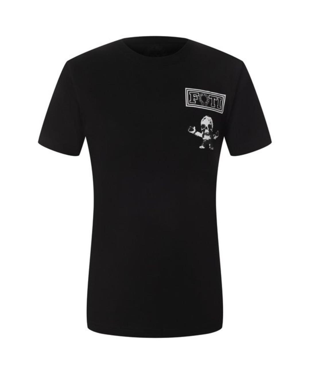 CHROME HEARTS Черная хлопковая футболка, фото 4