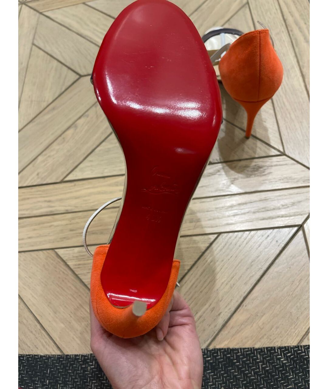 CHRISTIAN LOUBOUTIN Кожаные туфли, фото 5