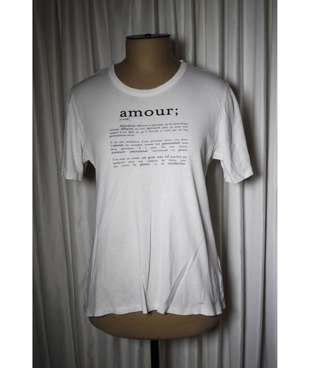 ZADIG & VOLTAIRE Белая хлопковая футболка, фото 5