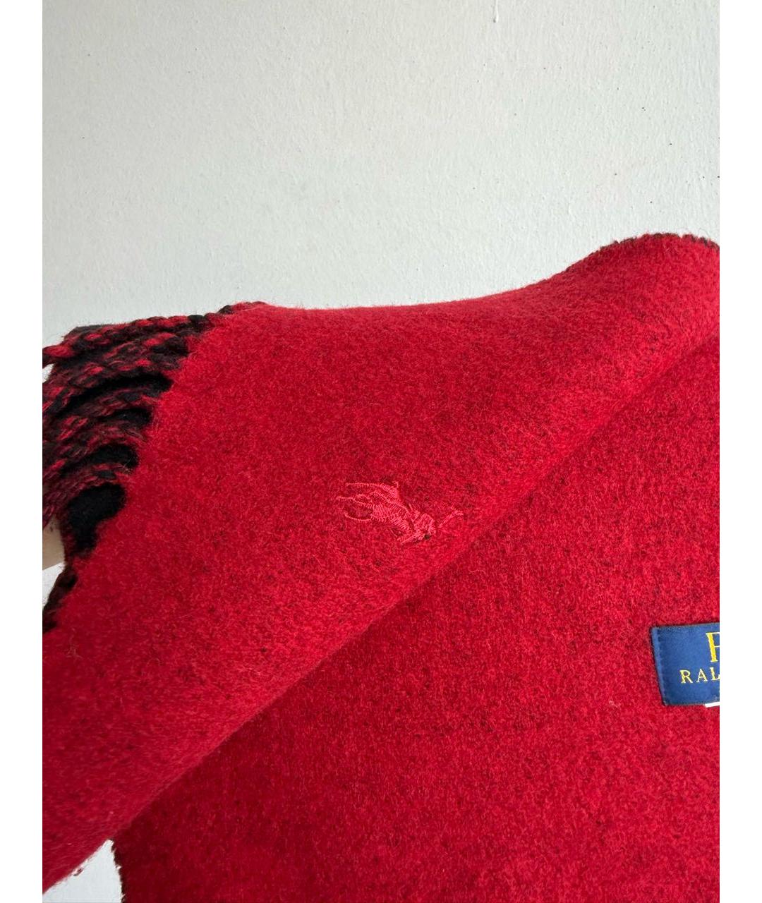 POLO RALPH LAUREN Мульти шерстяной шарф, фото 8