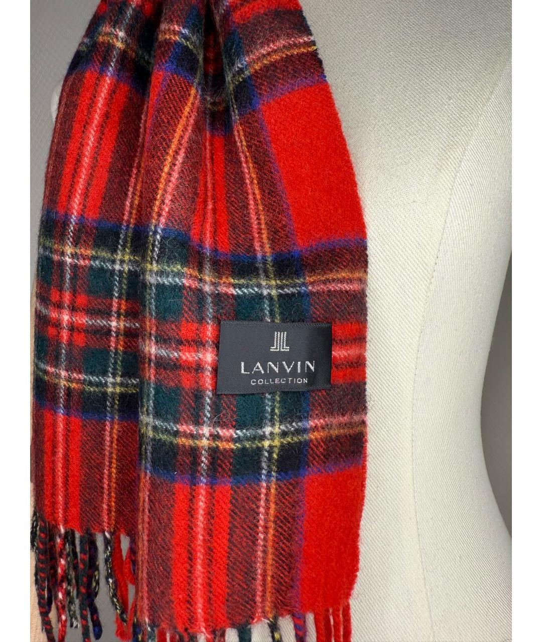 LANVIN Мульти кашемировый шарф, фото 6