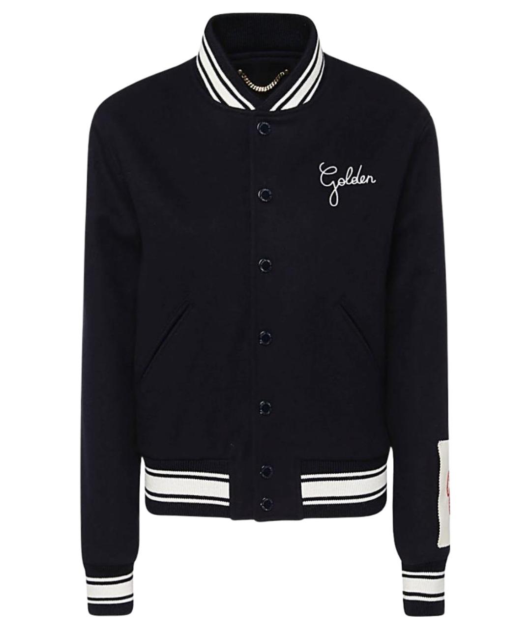 GOLDEN GOOSE DELUXE BRAND Синяя полиэстеровая куртка, фото 1