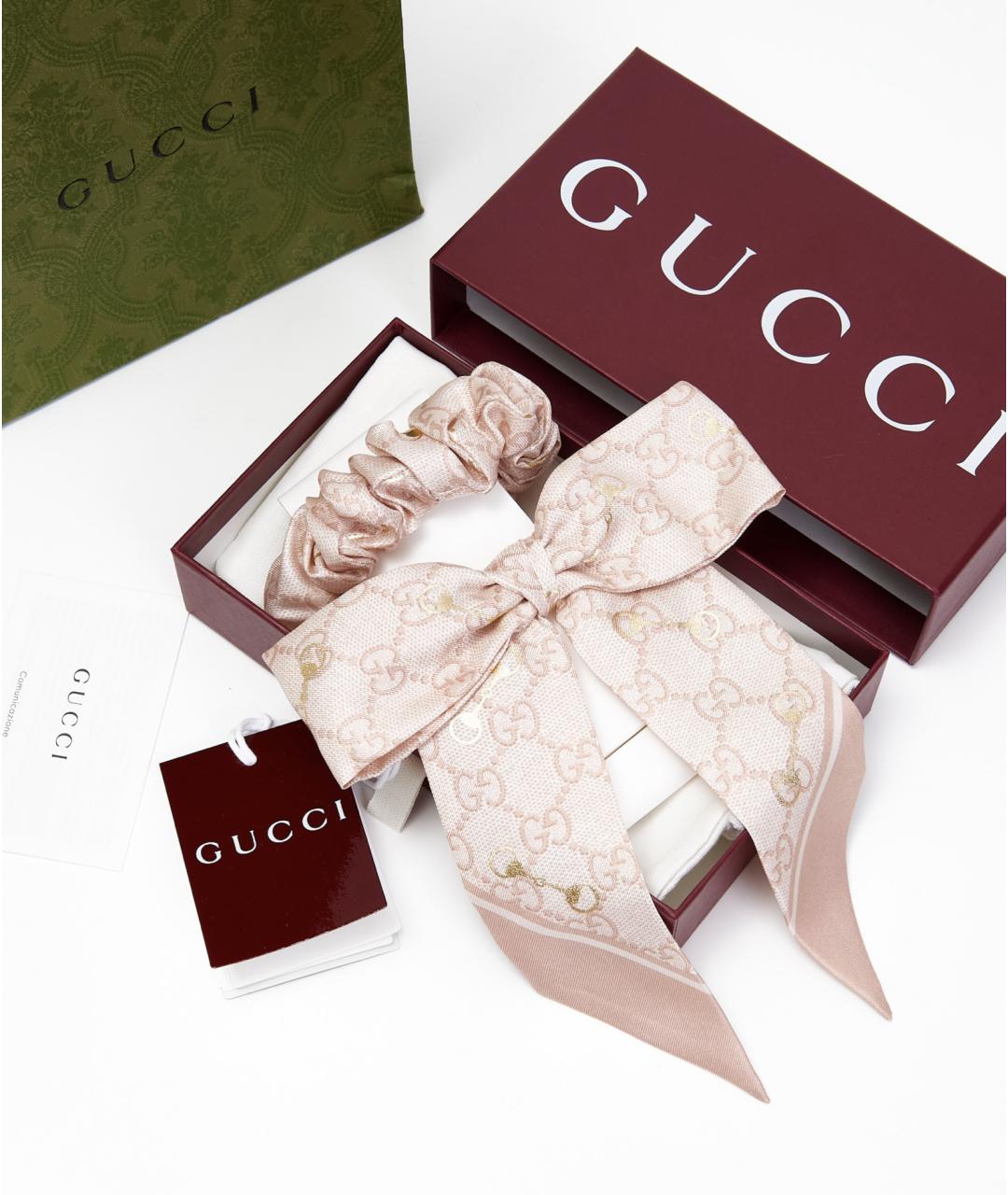 GUCCI Розовая резинка, фото 3