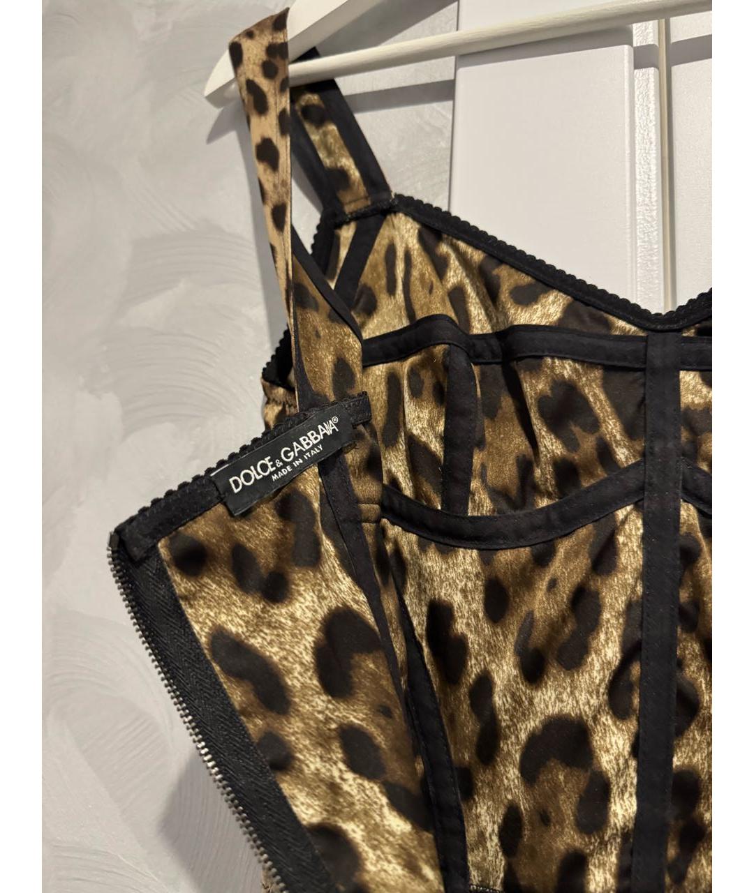 DOLCE&GABBANA Антрацитовое шелковое вечернее платье, фото 4