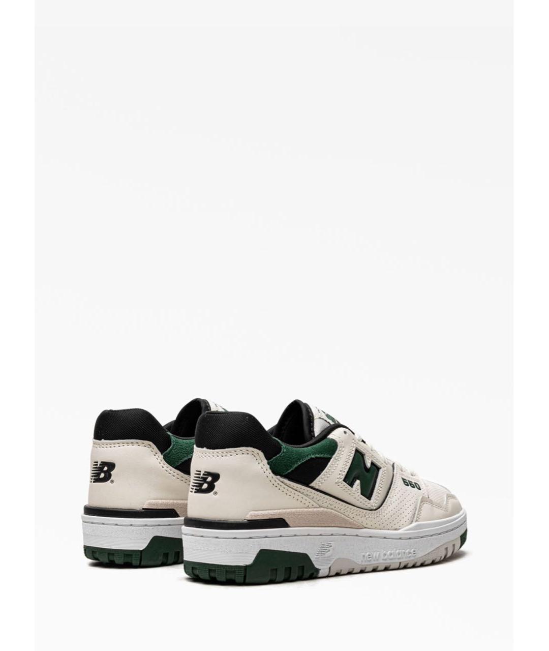 NEW BALANCE Зеленые кожаные кроссовки, фото 3