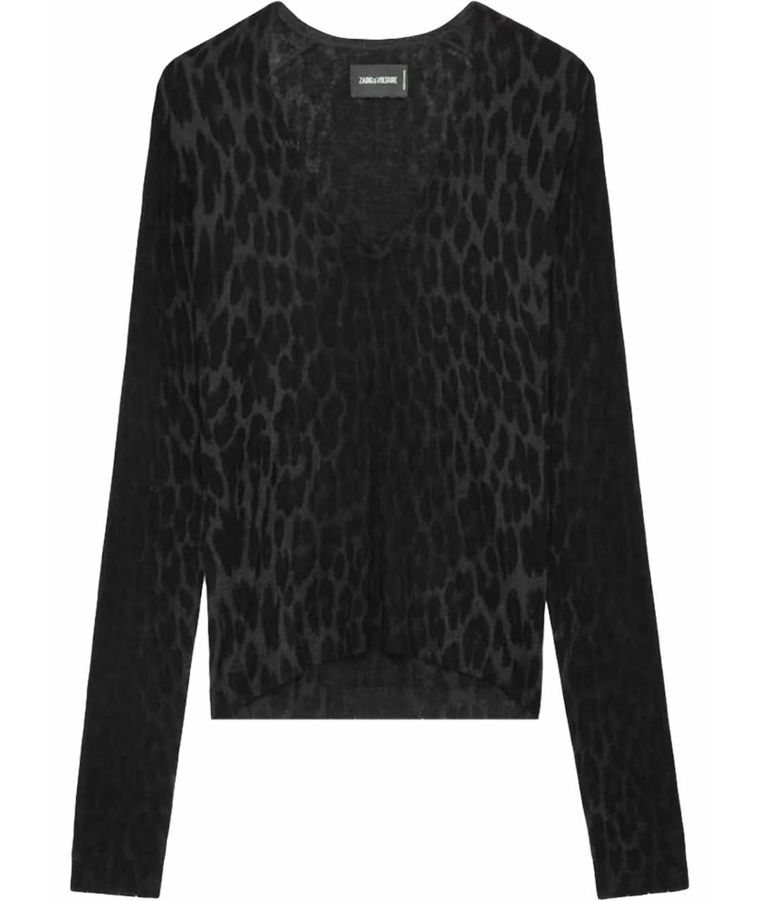 ZADIG & VOLTAIRE Антрацитовый кашемировый джемпер / свитер, фото 1