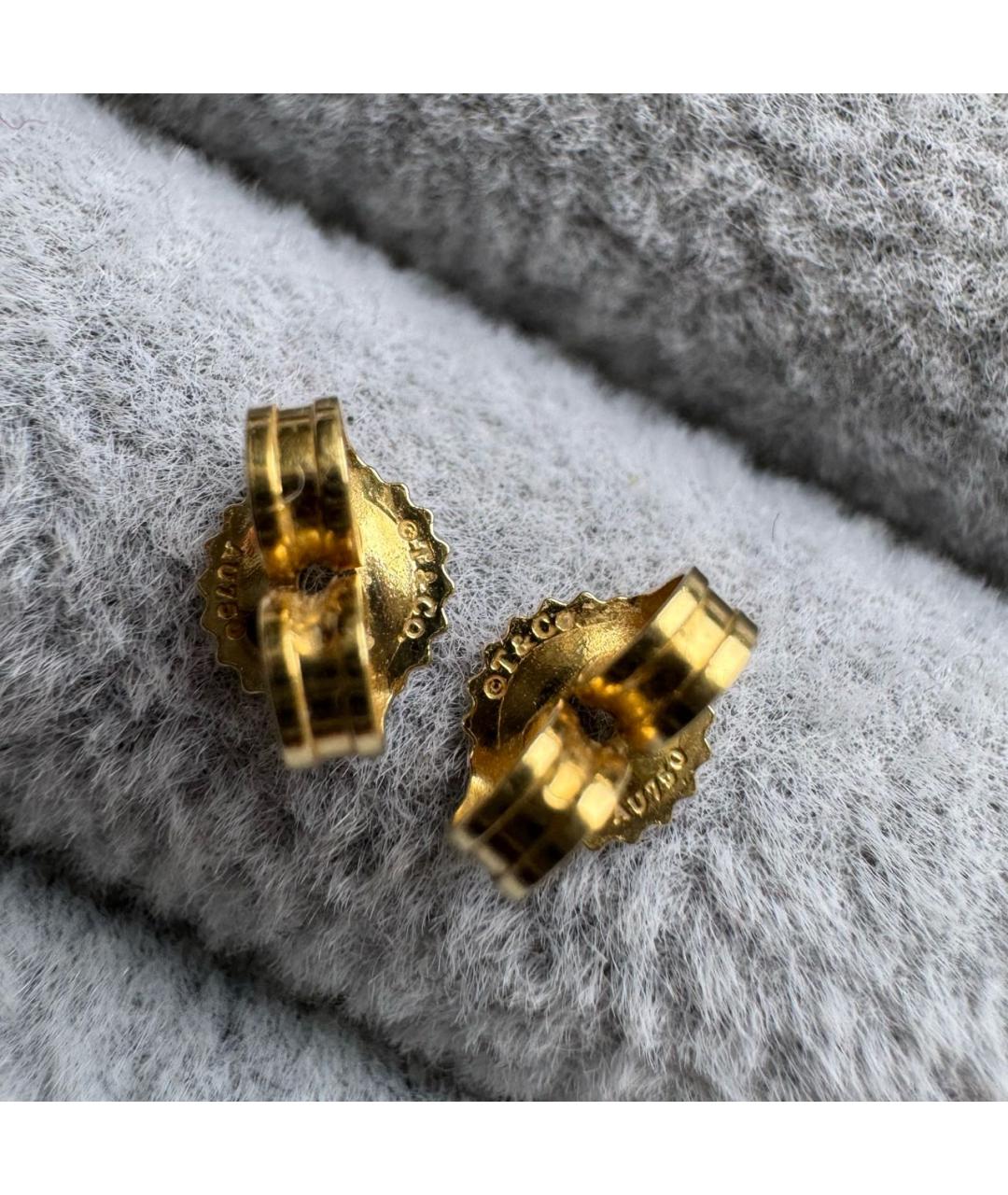 TIFFANY&CO Золотые серьги из желтого золота, фото 7