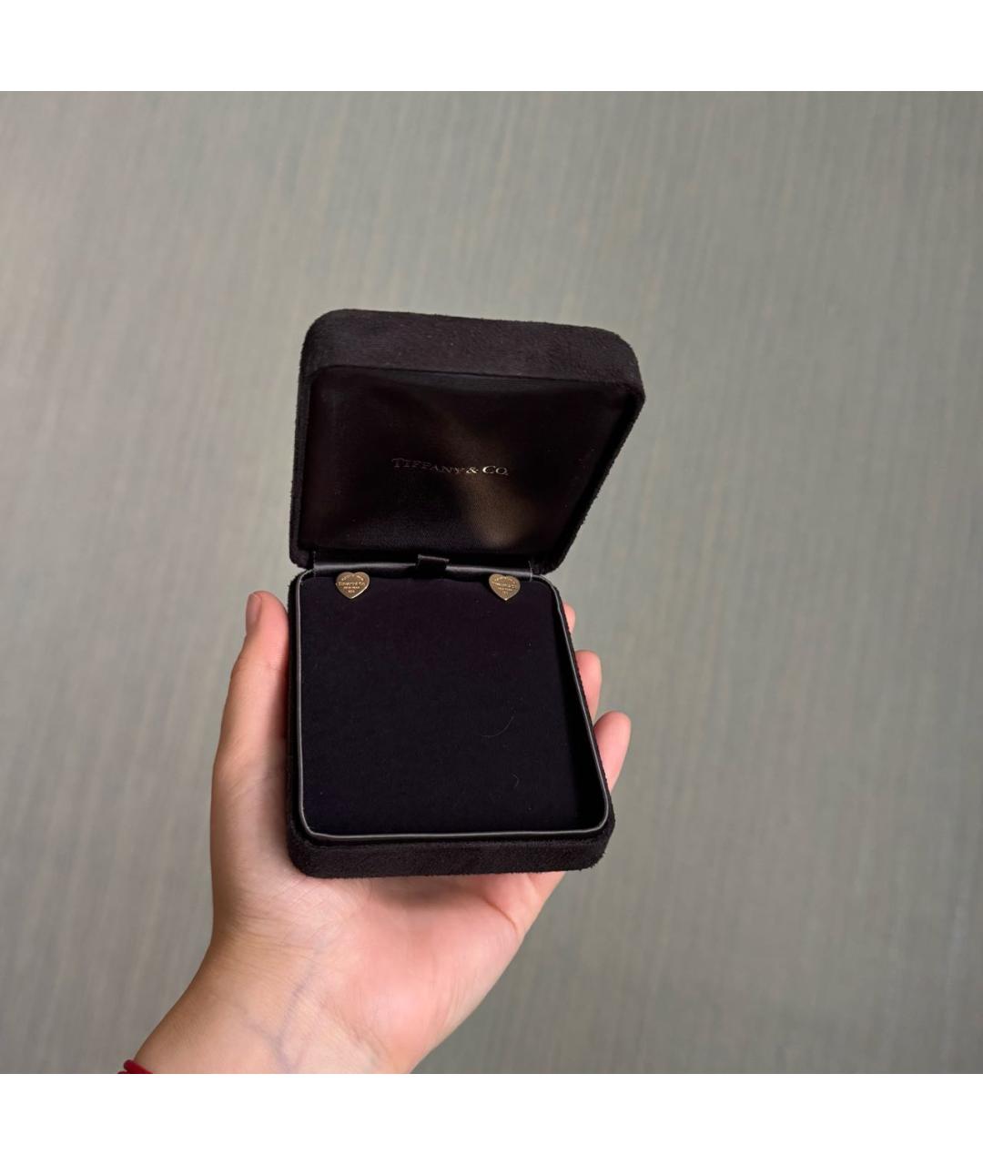 TIFFANY&CO Золотые серьги из желтого золота, фото 3