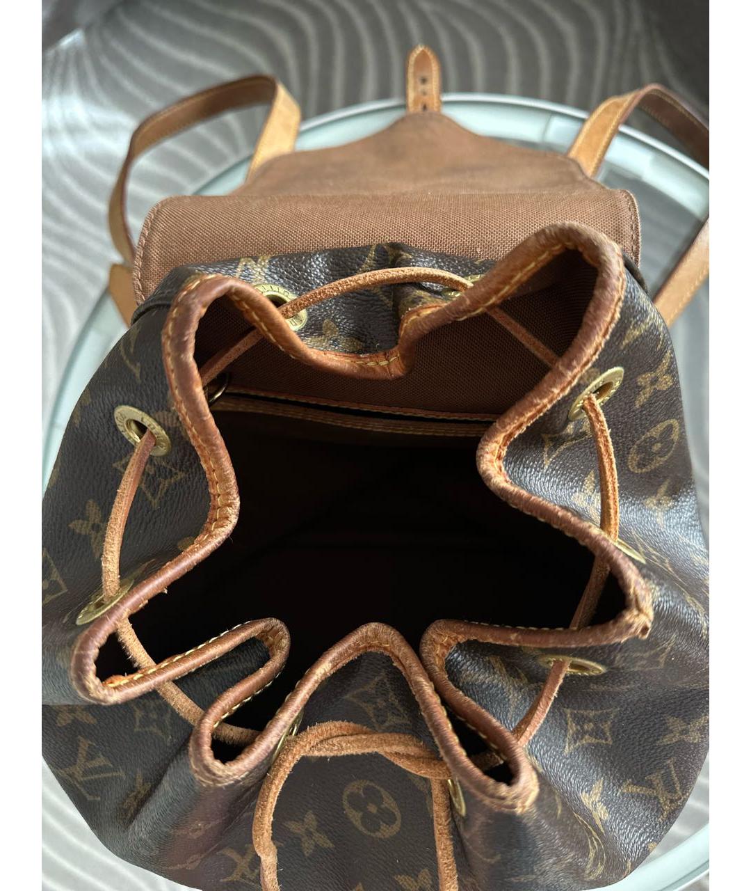 LOUIS VUITTON Кожаный рюкзак, фото 5