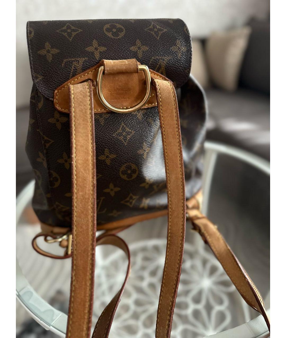 LOUIS VUITTON Кожаный рюкзак, фото 3