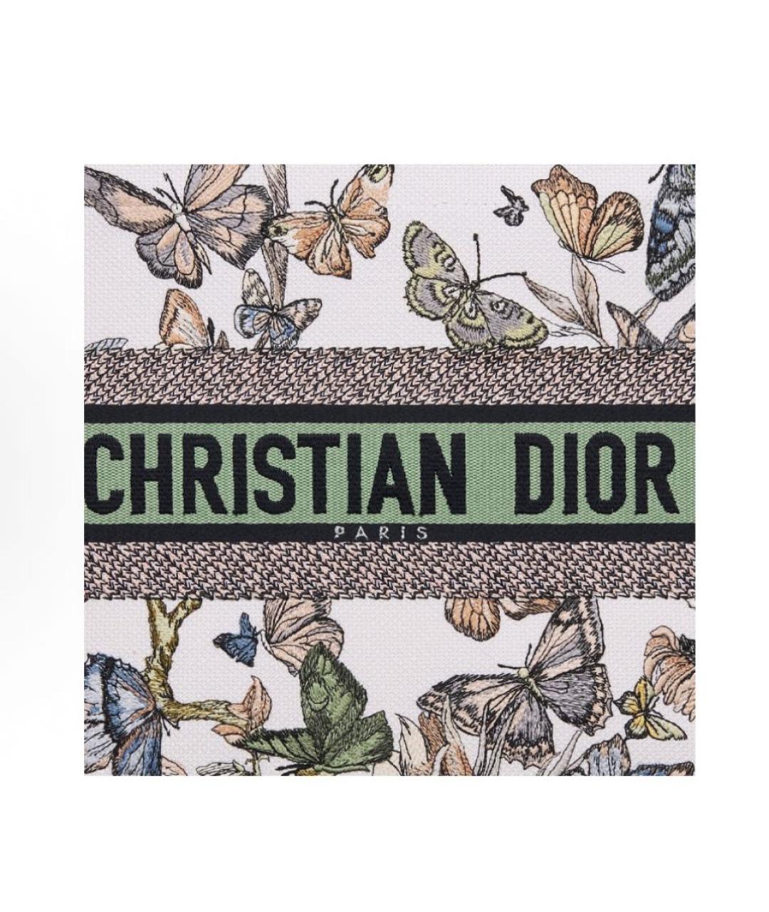 CHRISTIAN DIOR Мульти тканевая сумка тоут, фото 5