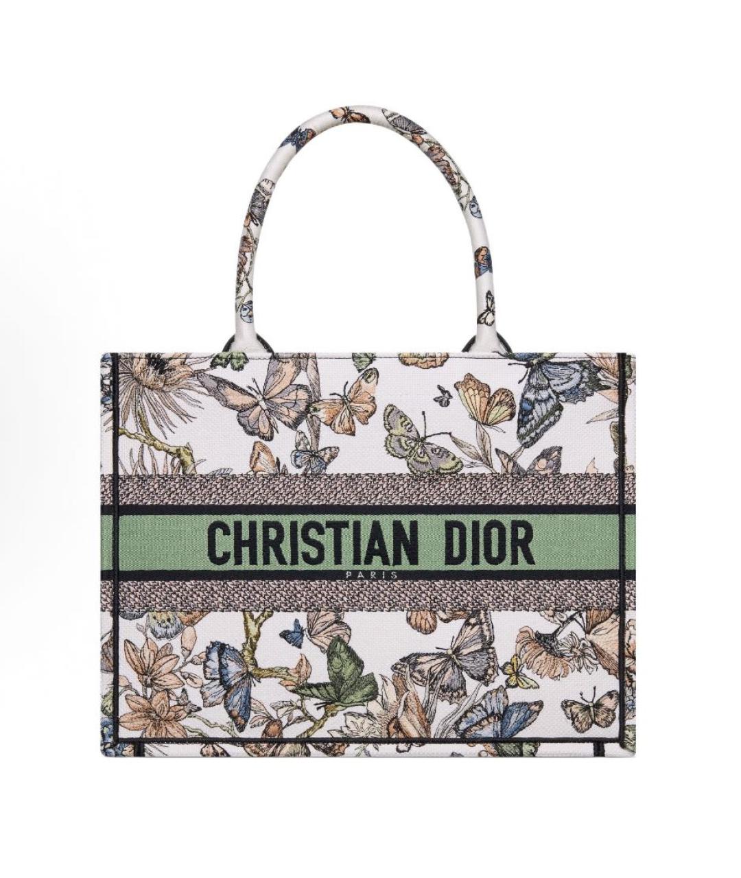 CHRISTIAN DIOR Мульти тканевая сумка тоут, фото 6