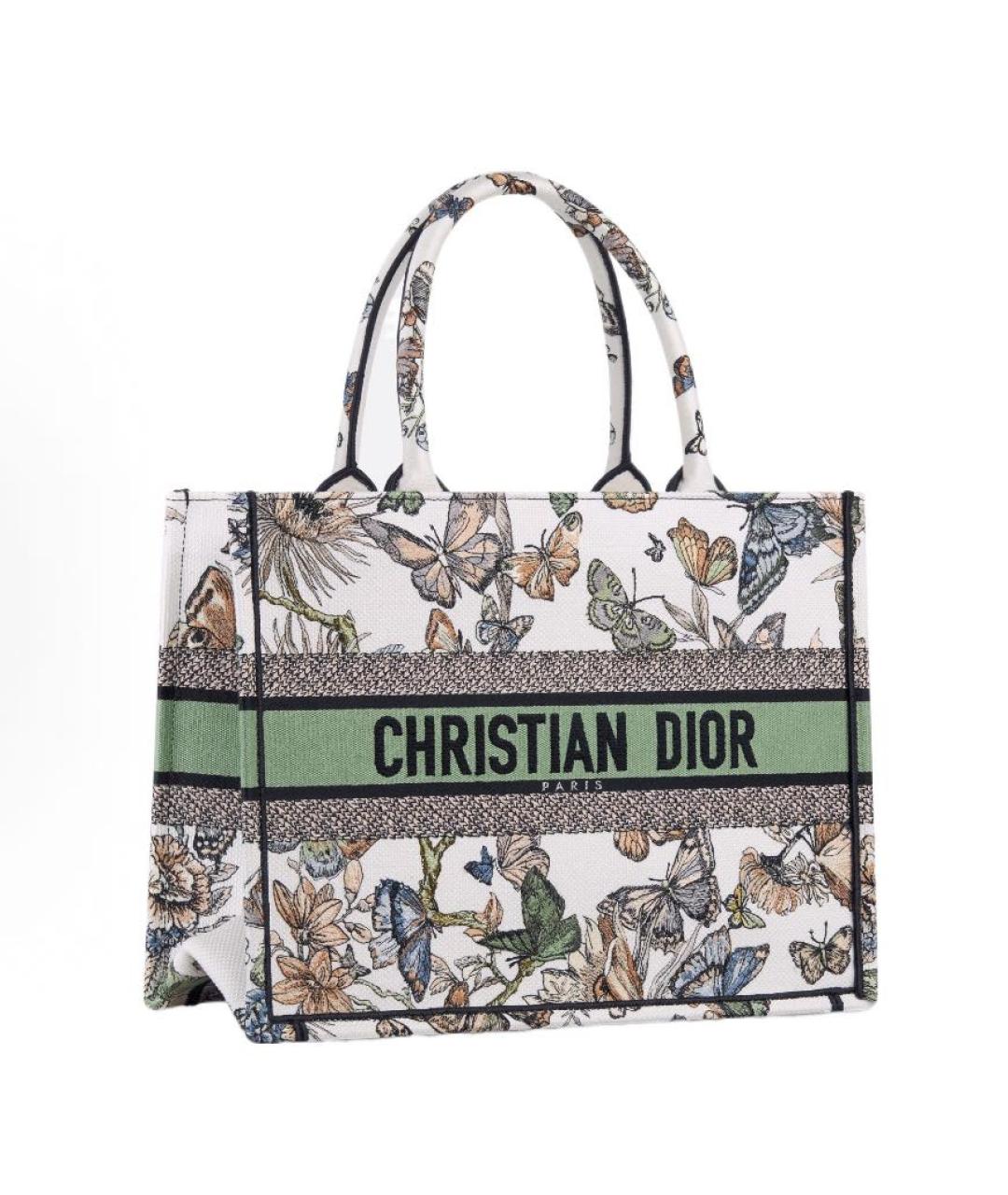 CHRISTIAN DIOR Мульти тканевая сумка тоут, фото 2