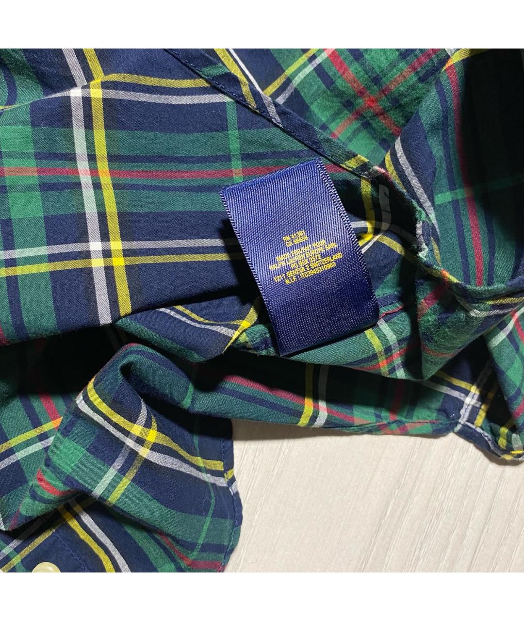 POLO RALPH LAUREN Мульти хлопковая детская рубашка, фото 7