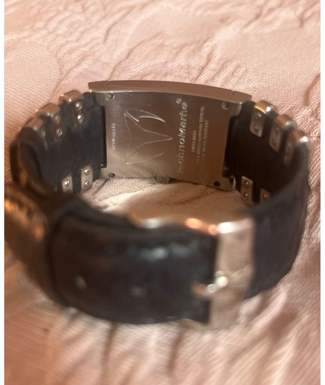 TechnoMarine Серебряные часы из экзотической кожи, фото 2