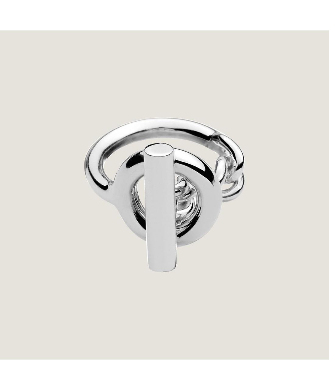 HERMES Серебряное серебряное кольцо, фото 3