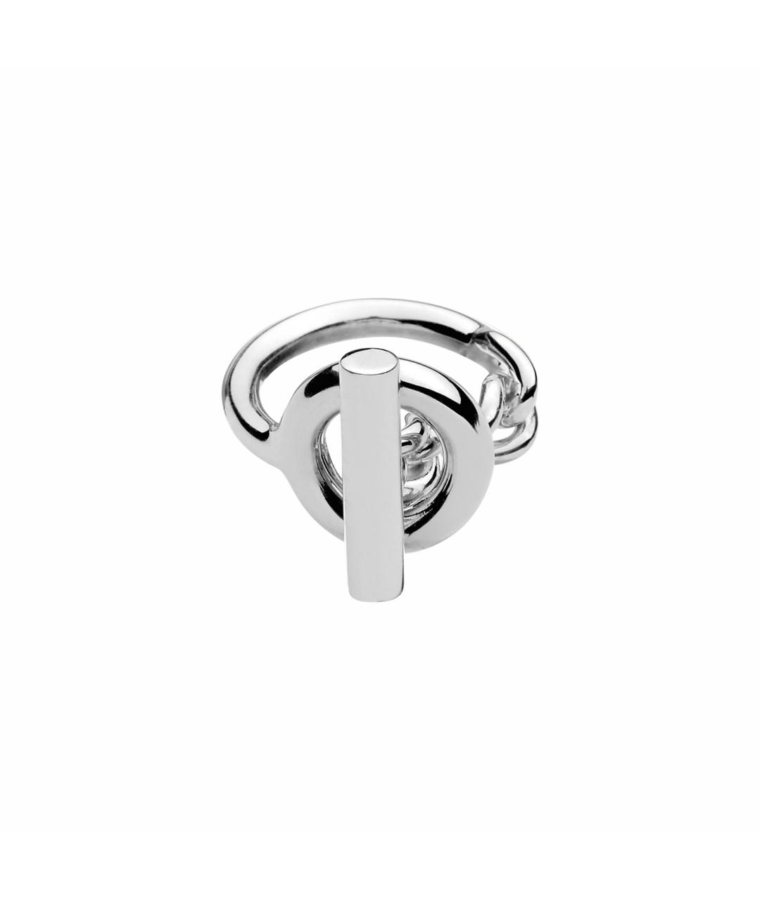 HERMES Серебряное серебряное кольцо, фото 1