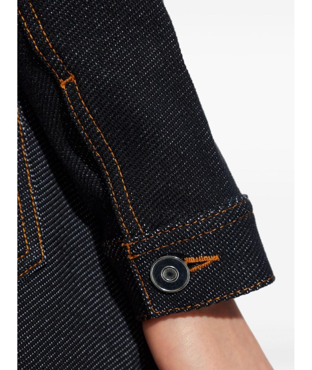 ALAIA Синяя хлопковая куртка, фото 5