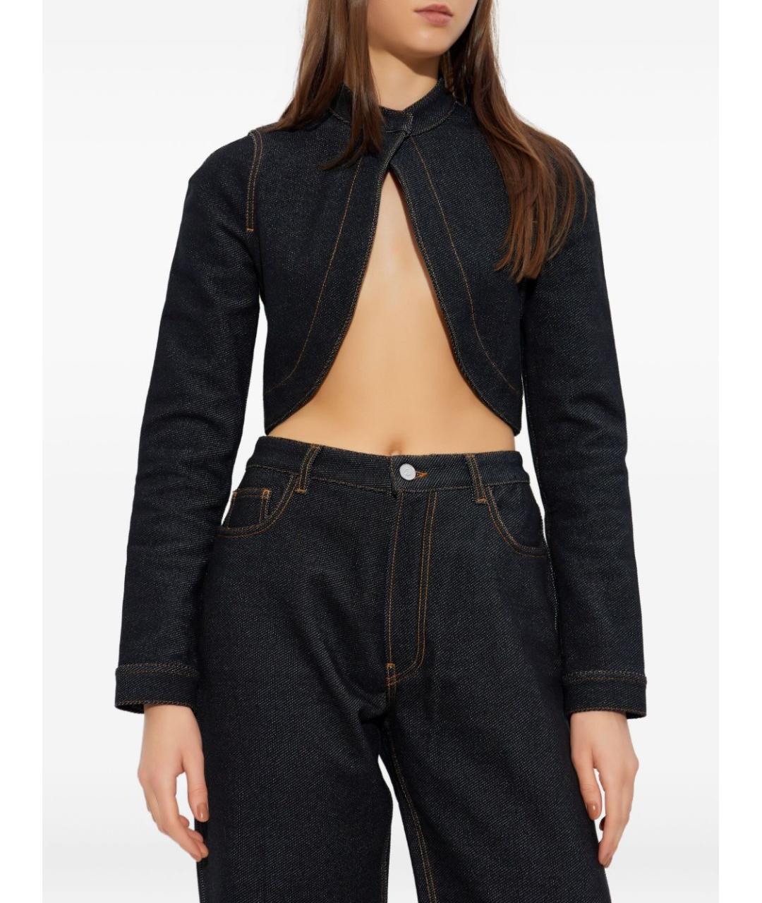 ALAIA Синяя хлопковая куртка, фото 2