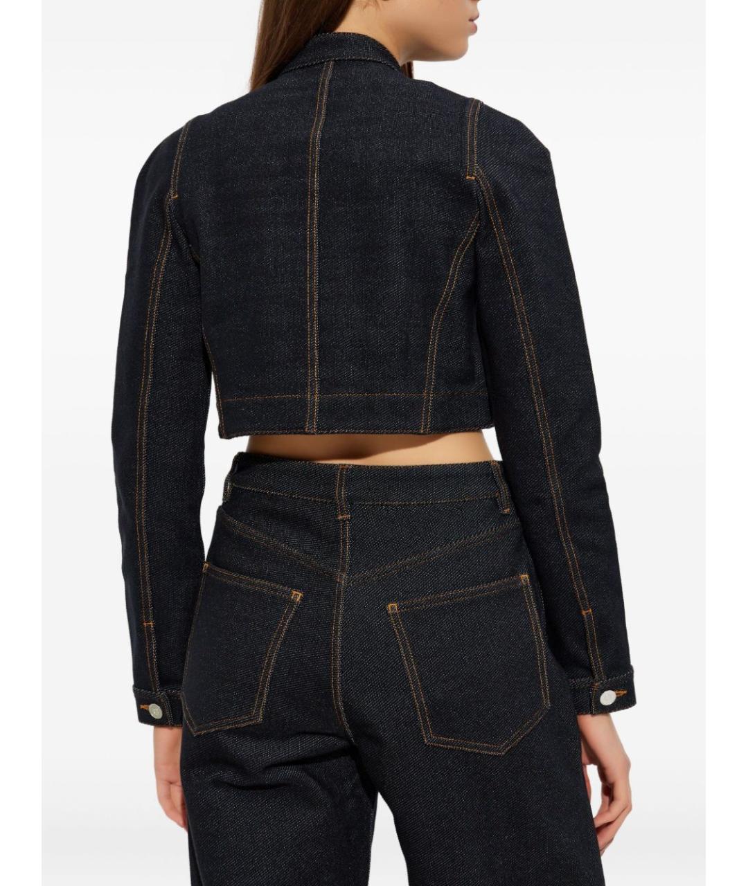 ALAIA Синяя хлопковая куртка, фото 3