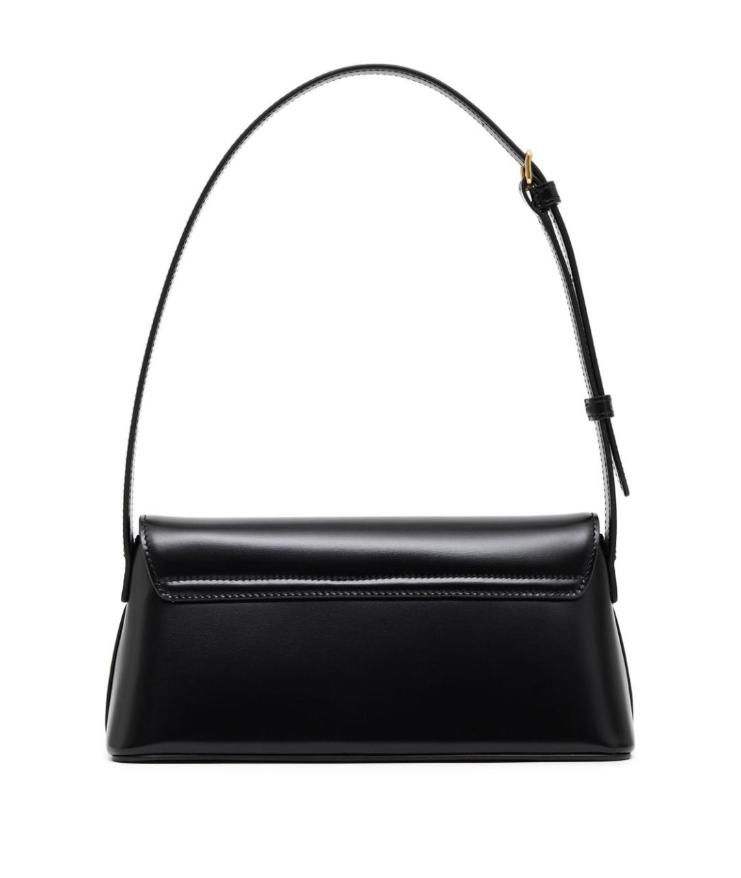 CELINE Черная кожаная сумка через плечо, фото 2