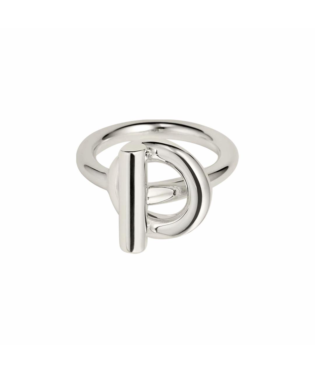 HERMES Серебряное серебряное кольцо, фото 3
