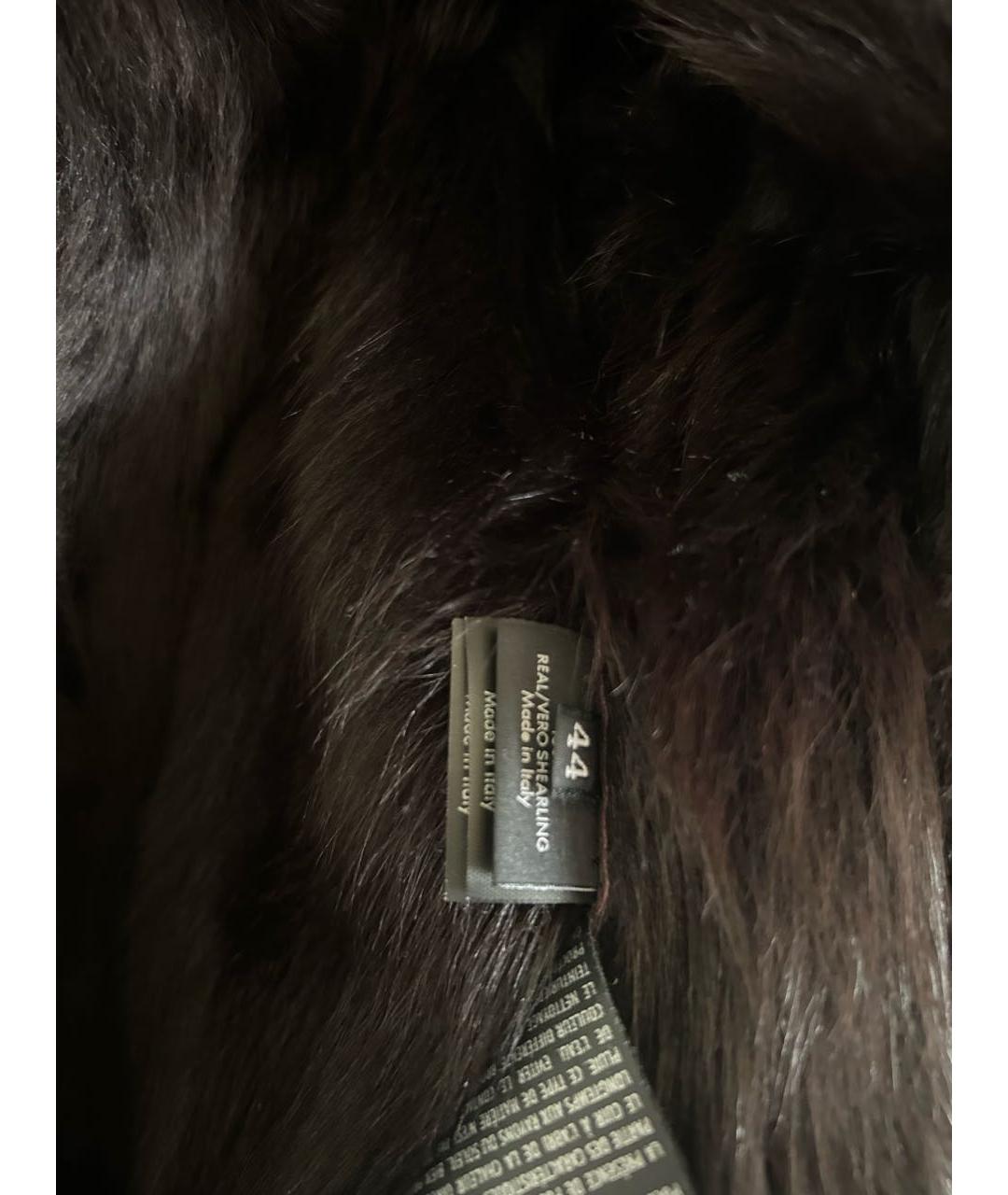 GUCCI Бордовая замшевая дубленка, фото 4