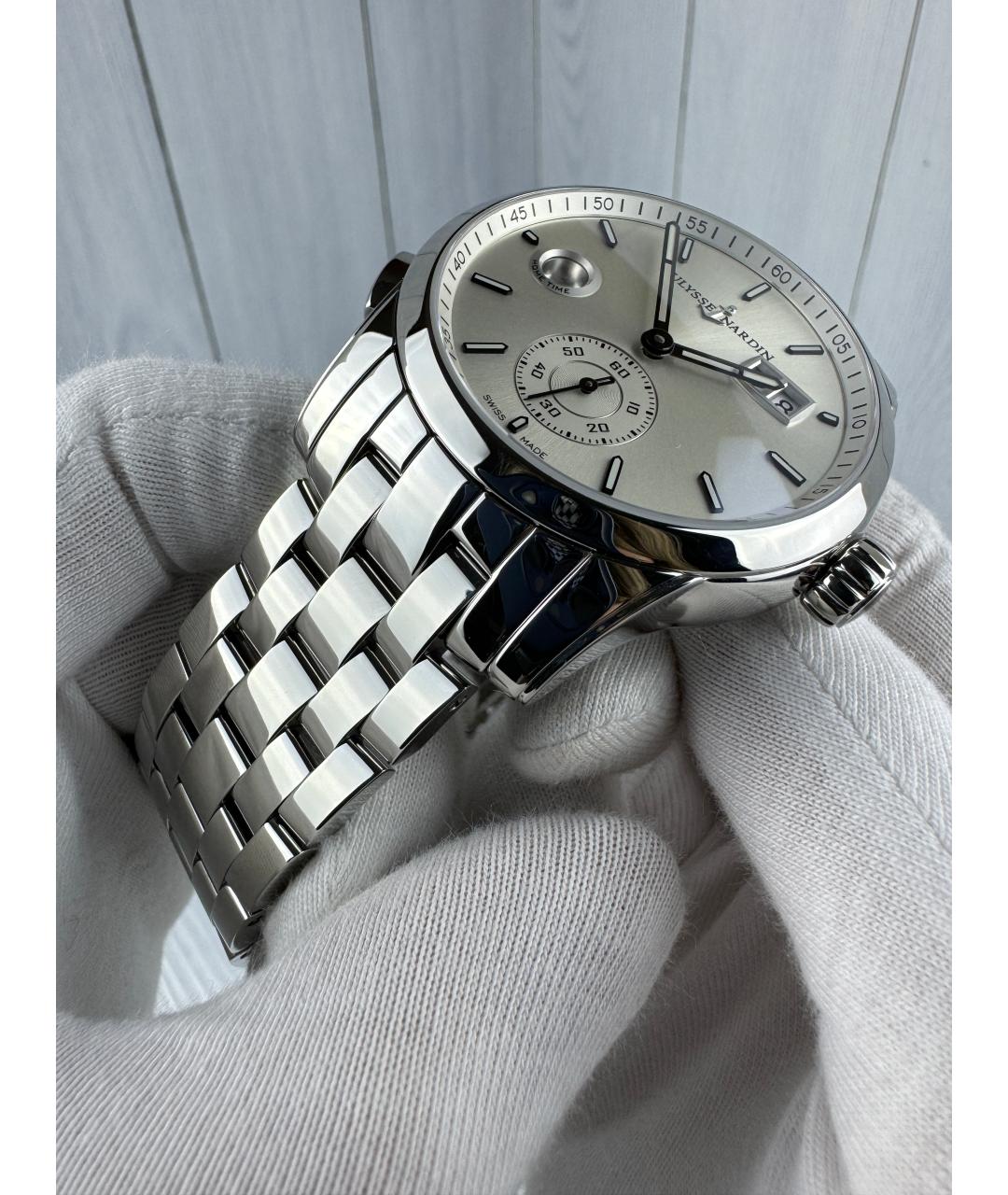 Ulysse Nardin Серые часы, фото 5