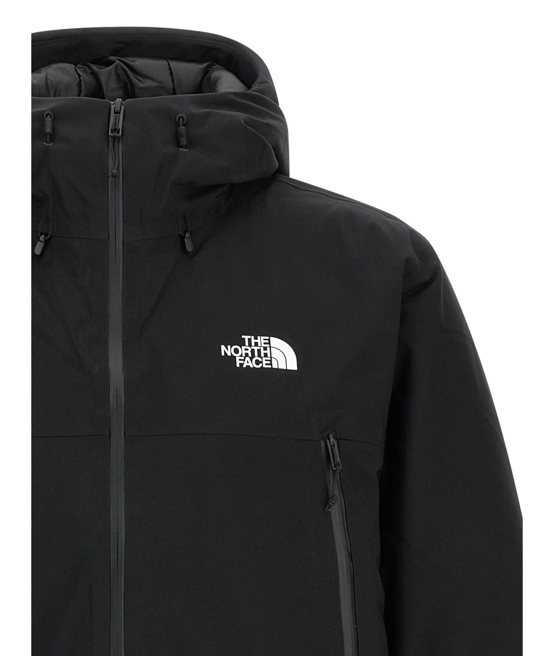THE NORTH FACE Черный полиэстеровый пуховик, фото 3