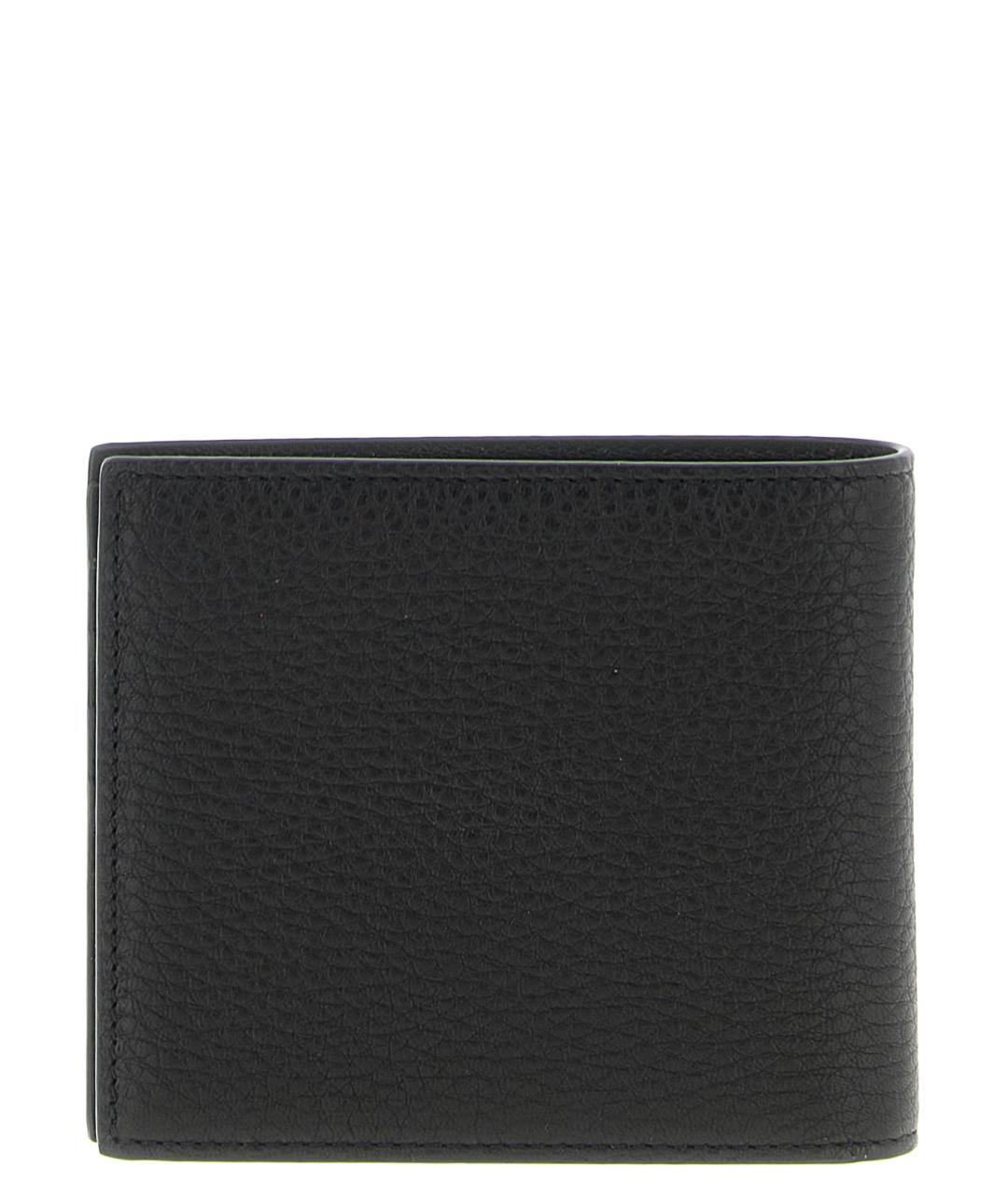 GIVENCHY Черный кожаный кошелек, фото 2