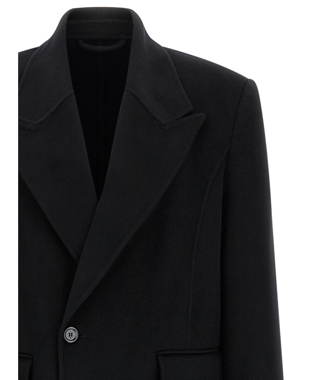 SEFR Черное шерстяное пальто, фото 3