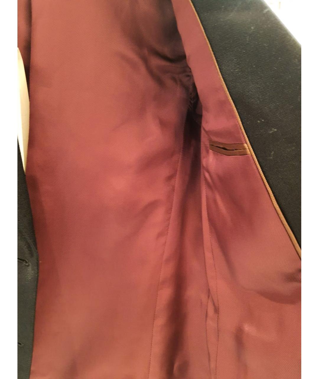 GUCCI Черный шерстяной жакет/пиджак, фото 4