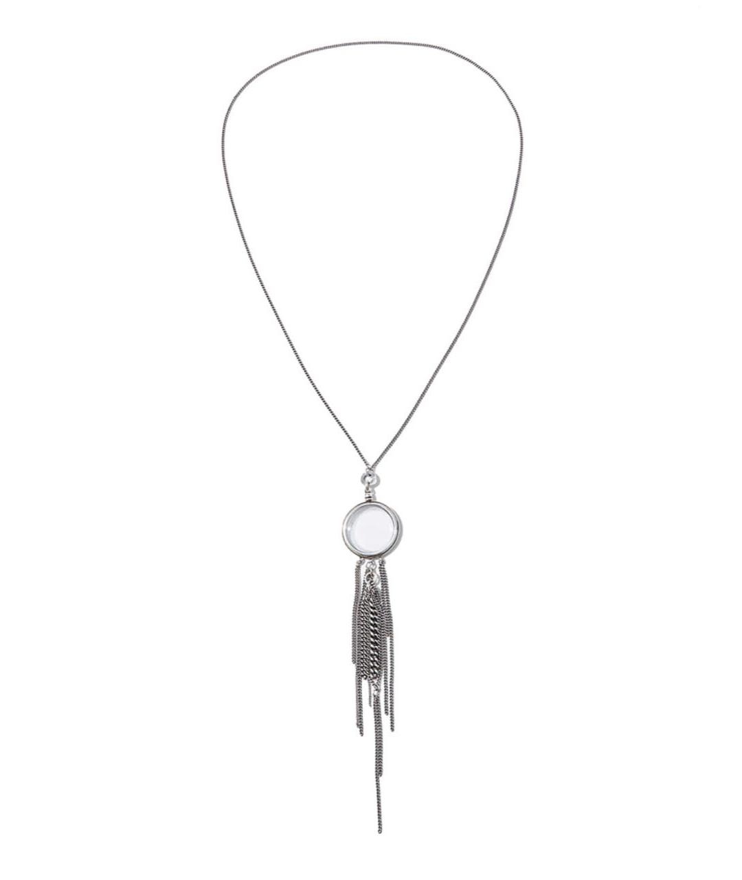 ANN DEMEULEMEESTER Серебряное серебряное колье, фото 1