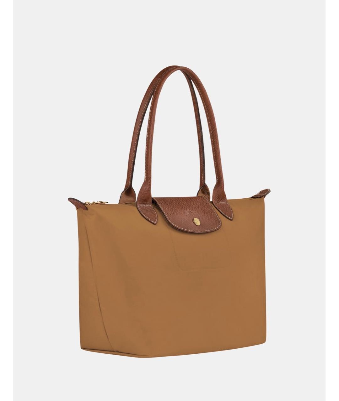 LONGCHAMP Коричневая сумка тоут, фото 3
