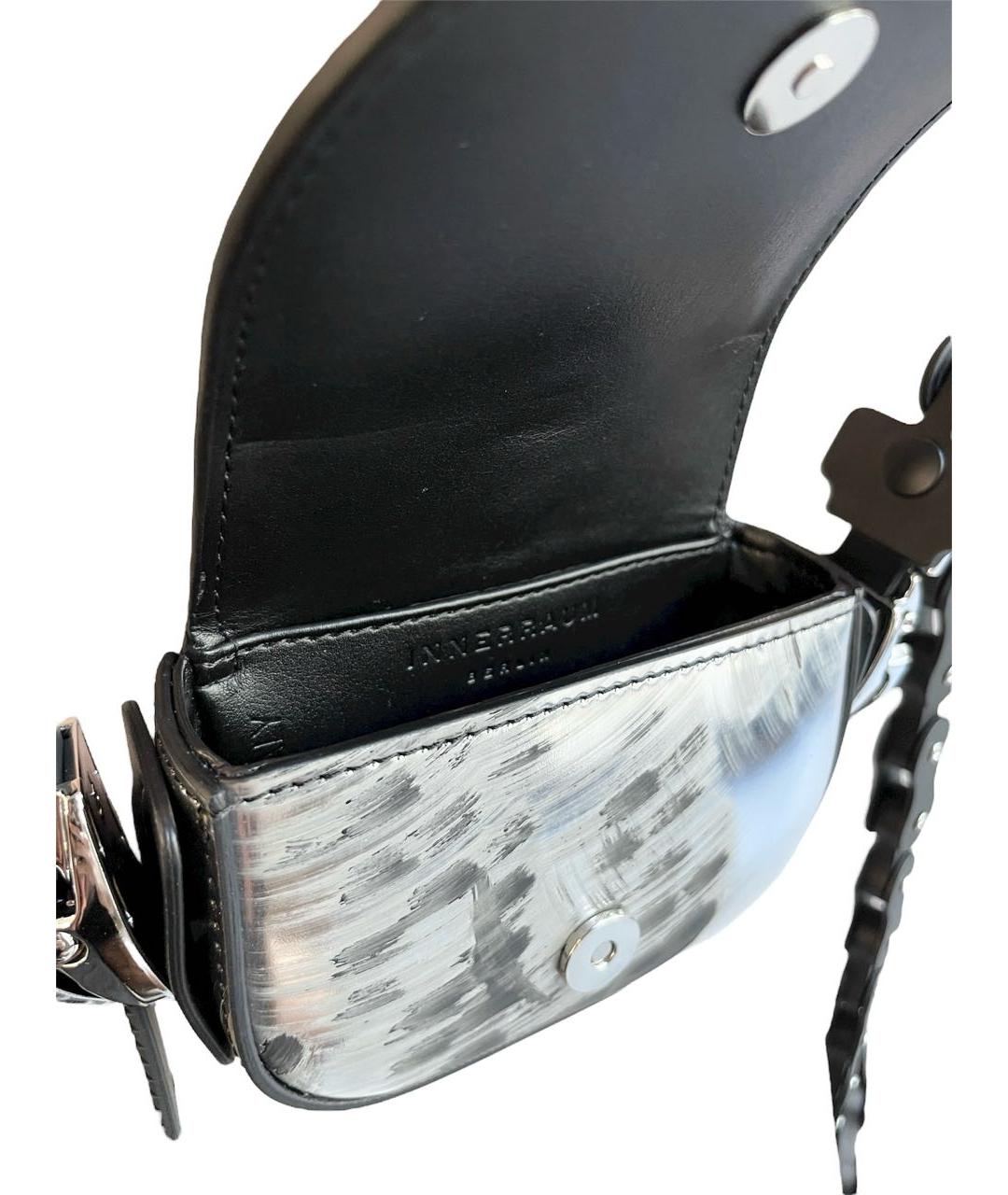 INNERRAUM Серебряная сумка через плечо, фото 4