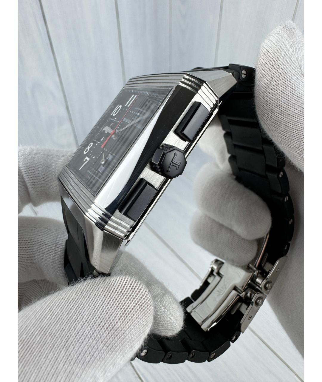 Jaeger LeCoultre Черные часы, фото 4