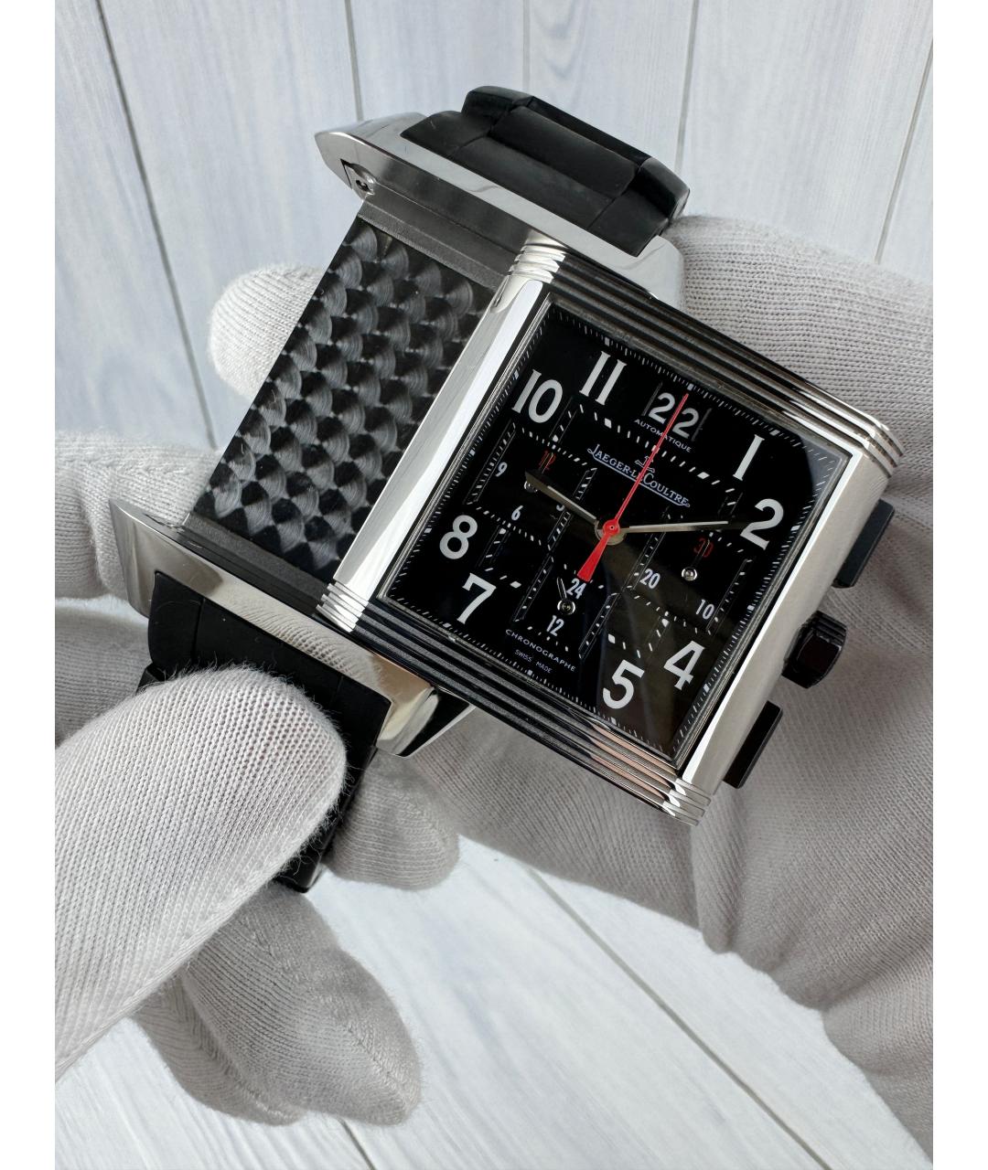 Jaeger LeCoultre Черные часы, фото 7