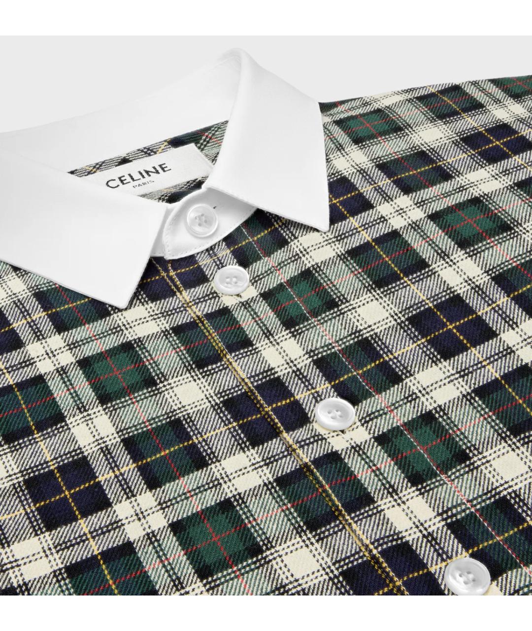 CELINE Мульти хлопковая рубашка, фото 5
