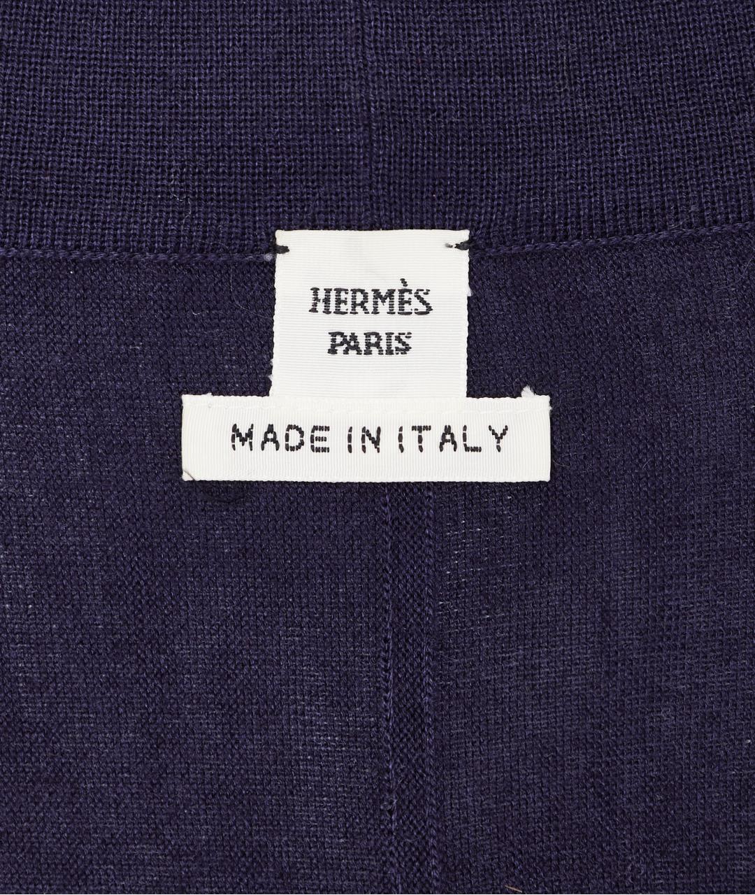 HERMES Синий кардиган, фото 7